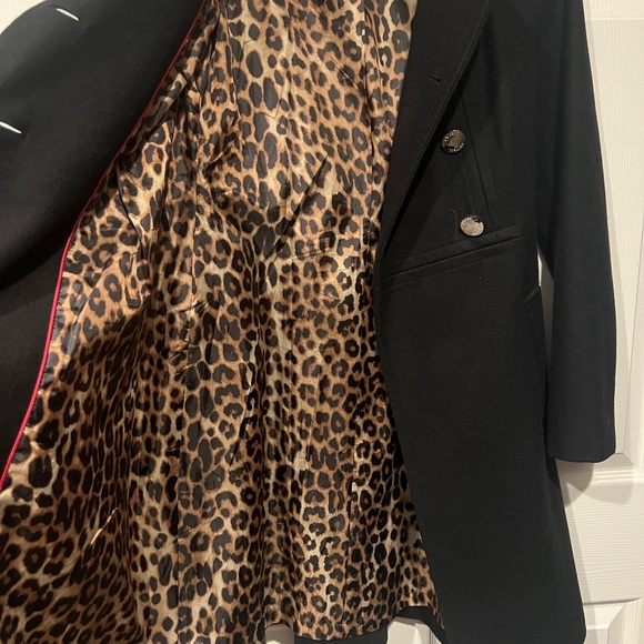 Express Wool Blend Long Pea Coat Size XS - Picture 5 of 9